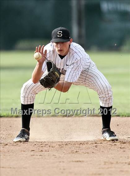 Thumbnail 1 in Buchanan vs. Stockdale (CIF CS Playoffs) photogallery.
