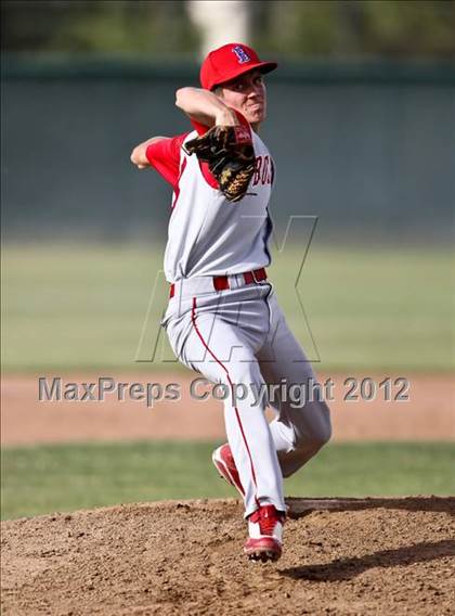 Thumbnail 1 in Buchanan vs. Stockdale (CIF CS Playoffs) photogallery.