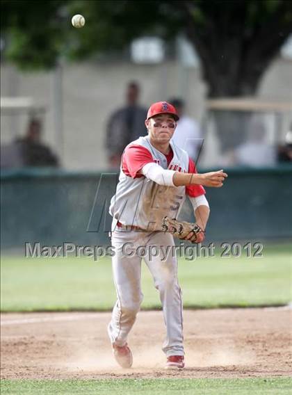 Thumbnail 1 in Buchanan vs. Stockdale (CIF CS Playoffs) photogallery.