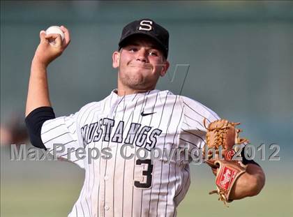 Thumbnail 3 in Buchanan vs. Stockdale (CIF CS Playoffs) photogallery.