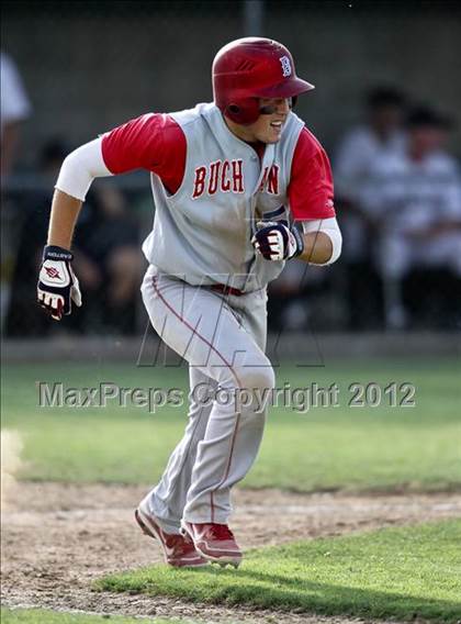 Thumbnail 1 in Buchanan vs. Stockdale (CIF CS Playoffs) photogallery.