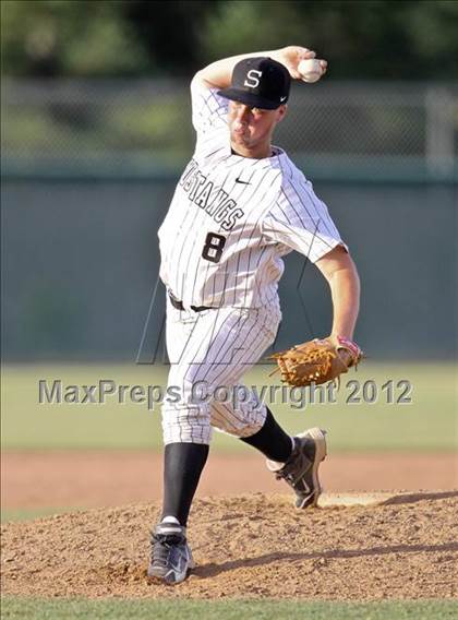 Thumbnail 2 in Buchanan vs. Stockdale (CIF CS Playoffs) photogallery.