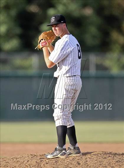 Thumbnail 2 in Buchanan vs. Stockdale (CIF CS Playoffs) photogallery.