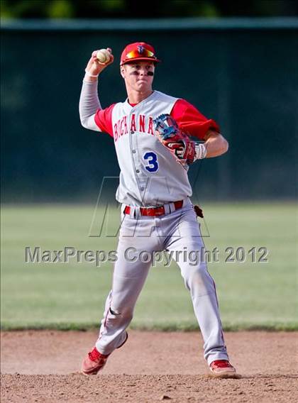 Thumbnail 2 in Buchanan vs. Stockdale (CIF CS Playoffs) photogallery.