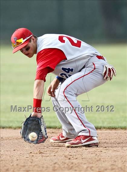 Thumbnail 3 in Buchanan vs. Stockdale (CIF CS Playoffs) photogallery.