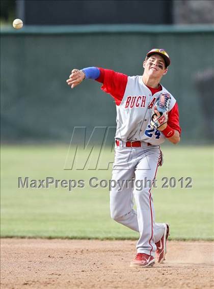 Thumbnail 3 in Buchanan vs. Stockdale (CIF CS Playoffs) photogallery.