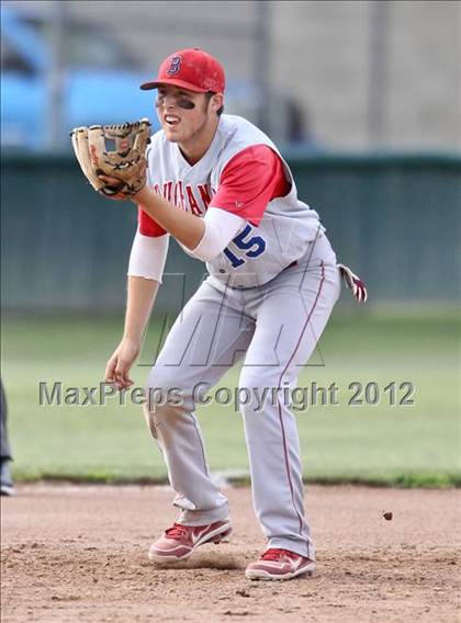 Thumbnail 2 in Buchanan vs. Stockdale (CIF CS Playoffs) photogallery.