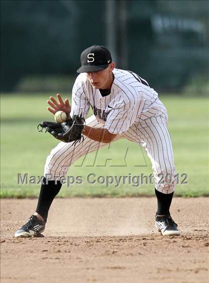 Thumbnail 2 in Buchanan vs. Stockdale (CIF CS Playoffs) photogallery.