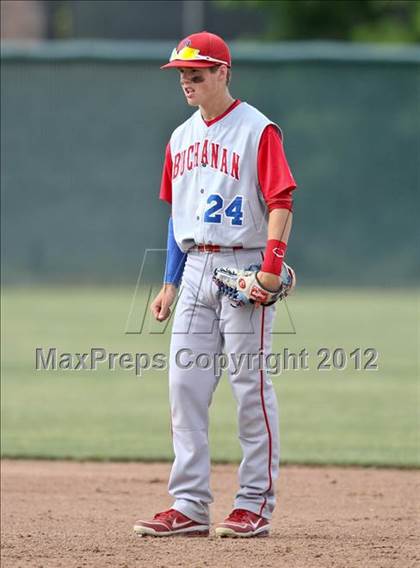Thumbnail 1 in Buchanan vs. Stockdale (CIF CS Playoffs) photogallery.