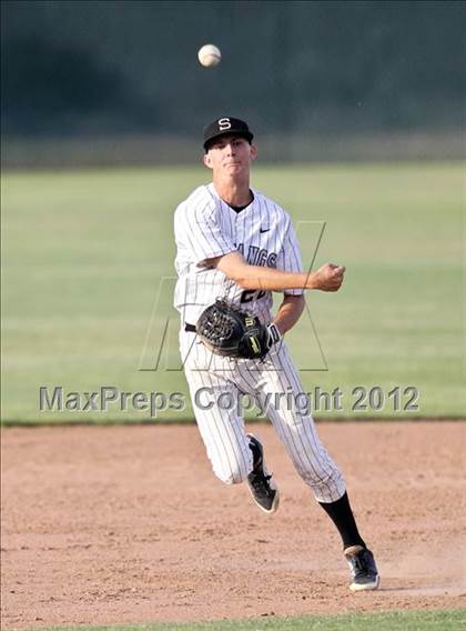 Thumbnail 2 in Buchanan vs. Stockdale (CIF CS Playoffs) photogallery.