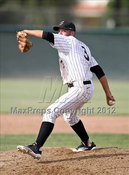 Thumbnail 3 in Buchanan vs. Stockdale (CIF CS Playoffs) photogallery.