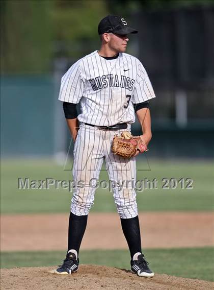 Thumbnail 1 in Buchanan vs. Stockdale (CIF CS Playoffs) photogallery.