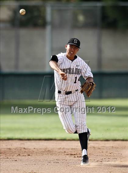 Thumbnail 3 in Buchanan vs. Stockdale (CIF CS Playoffs) photogallery.