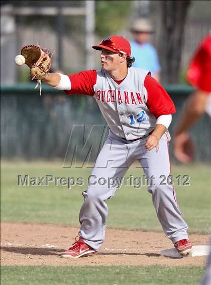 Thumbnail 3 in Buchanan vs. Stockdale (CIF CS Playoffs) photogallery.