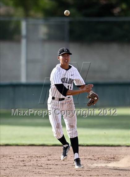 Thumbnail 3 in Buchanan vs. Stockdale (CIF CS Playoffs) photogallery.