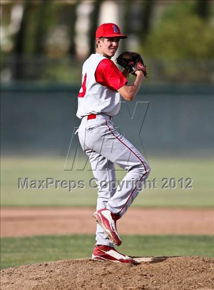 Thumbnail 2 in Buchanan vs. Stockdale (CIF CS Playoffs) photogallery.