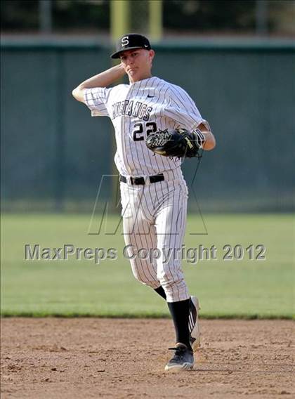 Thumbnail 2 in Buchanan vs. Stockdale (CIF CS Playoffs) photogallery.