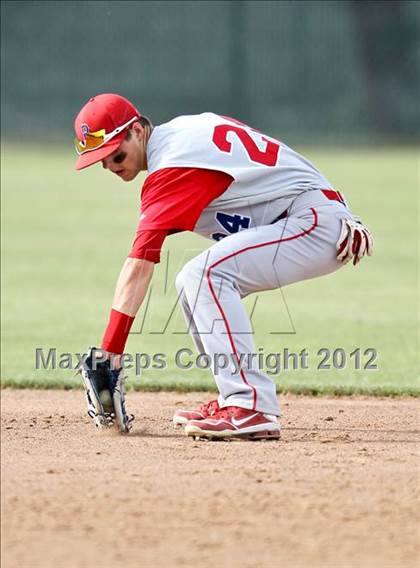 Thumbnail 2 in Buchanan vs. Stockdale (CIF CS Playoffs) photogallery.