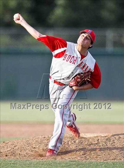 Thumbnail 2 in Buchanan vs. Stockdale (CIF CS Playoffs) photogallery.
