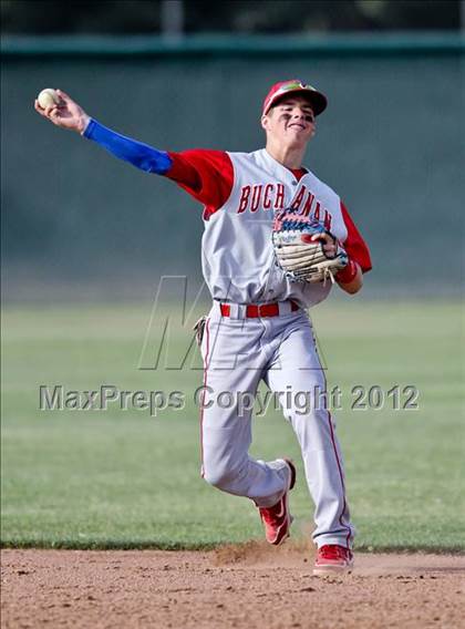 Thumbnail 1 in Buchanan vs. Stockdale (CIF CS Playoffs) photogallery.