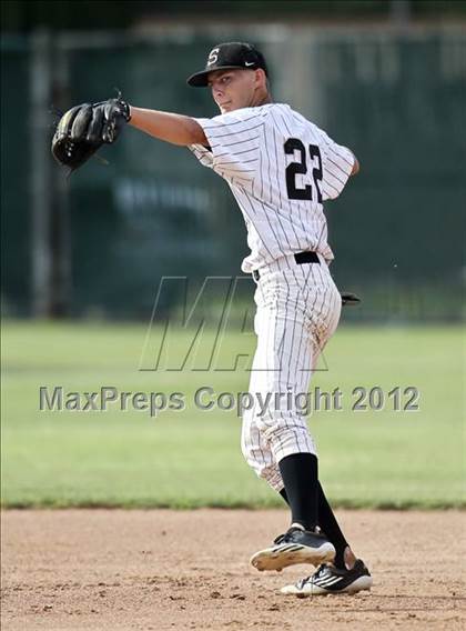 Thumbnail 3 in Buchanan vs. Stockdale (CIF CS Playoffs) photogallery.