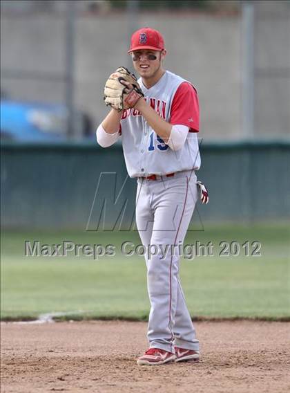 Thumbnail 1 in Buchanan vs. Stockdale (CIF CS Playoffs) photogallery.