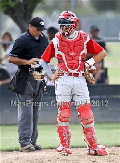 Thumbnail 2 in Buchanan vs. Stockdale (CIF CS Playoffs) photogallery.