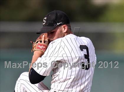 Thumbnail 1 in Buchanan vs. Stockdale (CIF CS Playoffs) photogallery.
