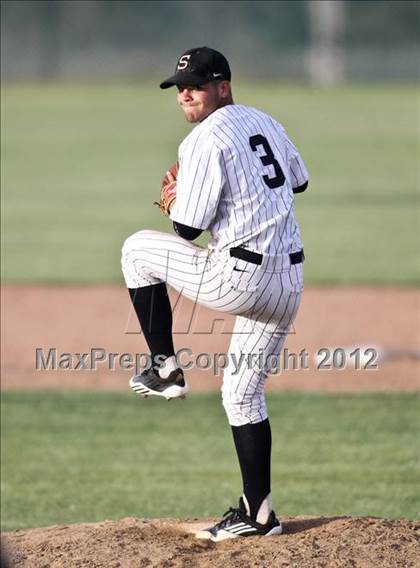 Thumbnail 2 in Buchanan vs. Stockdale (CIF CS Playoffs) photogallery.