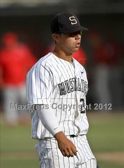 Thumbnail 2 in Buchanan vs. Stockdale (CIF CS Playoffs) photogallery.