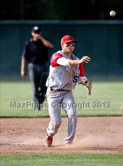 Thumbnail 3 in Buchanan vs. Stockdale (CIF CS Playoffs) photogallery.