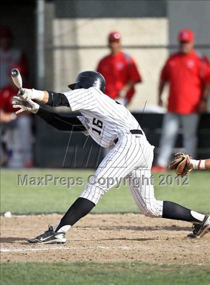 Thumbnail 2 in Buchanan vs. Stockdale (CIF CS Playoffs) photogallery.