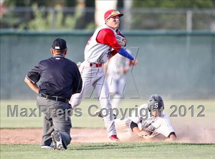 Thumbnail 1 in Buchanan vs. Stockdale (CIF CS Playoffs) photogallery.