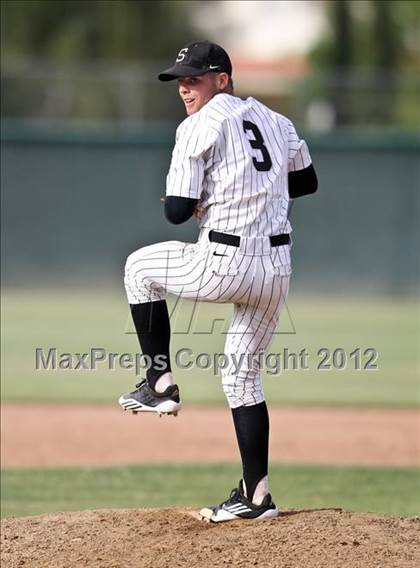 Thumbnail 1 in Buchanan vs. Stockdale (CIF CS Playoffs) photogallery.