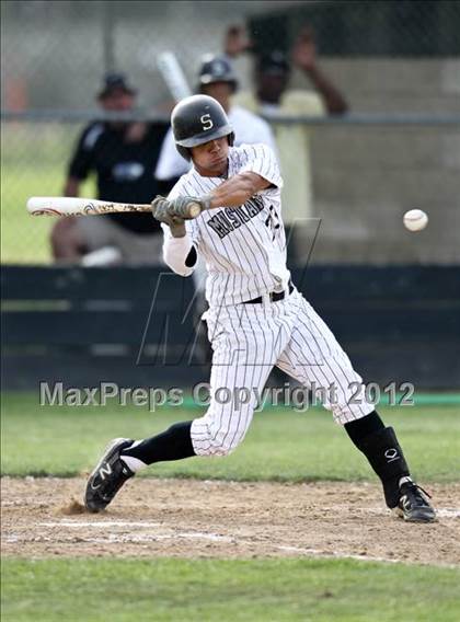 Thumbnail 1 in Buchanan vs. Stockdale (CIF CS Playoffs) photogallery.