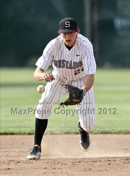 Thumbnail 3 in Buchanan vs. Stockdale (CIF CS Playoffs) photogallery.