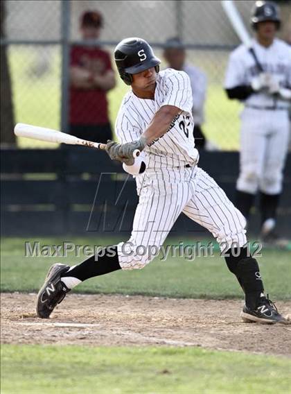 Thumbnail 2 in Buchanan vs. Stockdale (CIF CS Playoffs) photogallery.