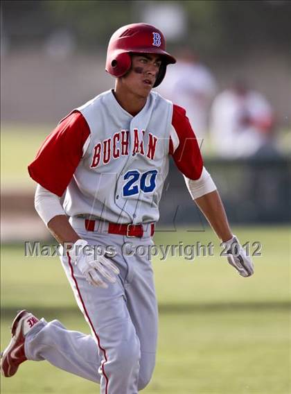 Thumbnail 2 in Buchanan vs. Stockdale (CIF CS Playoffs) photogallery.