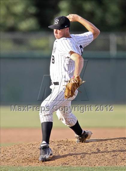 Thumbnail 1 in Buchanan vs. Stockdale (CIF CS Playoffs) photogallery.
