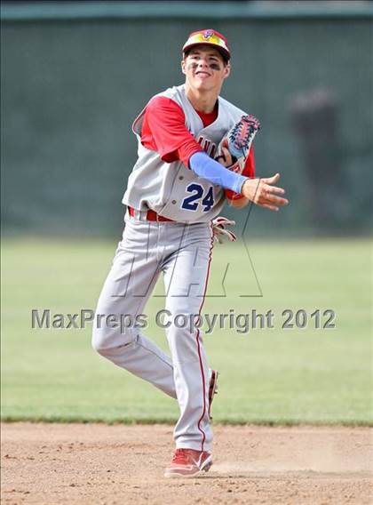 Thumbnail 1 in Buchanan vs. Stockdale (CIF CS Playoffs) photogallery.