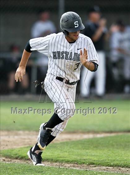 Thumbnail 1 in Buchanan vs. Stockdale (CIF CS Playoffs) photogallery.
