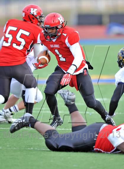 Thumbnail 3 in Kilgore vs. Stephenville (UIL 3A Semifinal) photogallery.