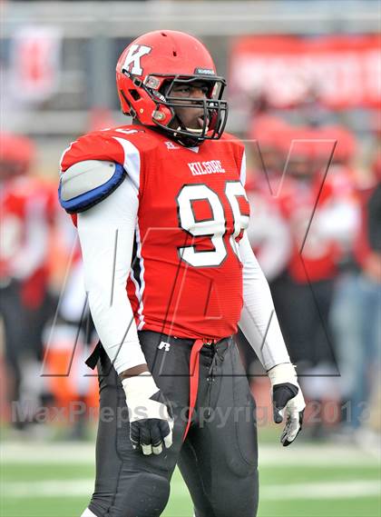 Thumbnail 3 in Kilgore vs. Stephenville (UIL 3A Semifinal) photogallery.