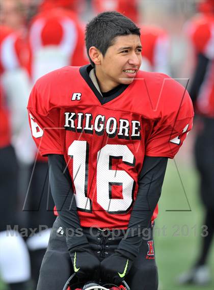 Thumbnail 3 in Kilgore vs. Stephenville (UIL 3A Semifinal) photogallery.