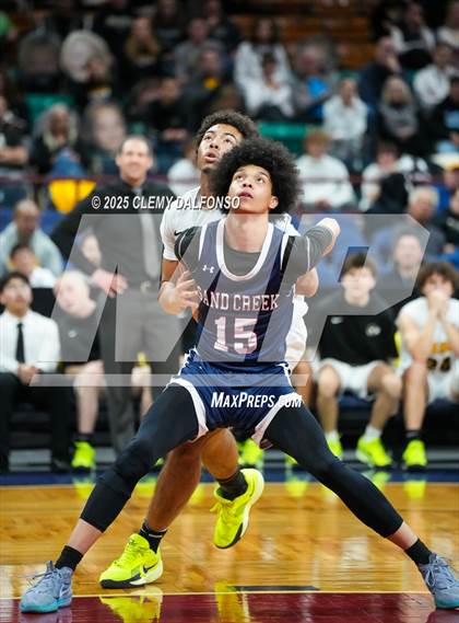 Thumbnail 1 in Sand Creek vs Green Mountain (CHSAA 5A Great 8) photogallery.