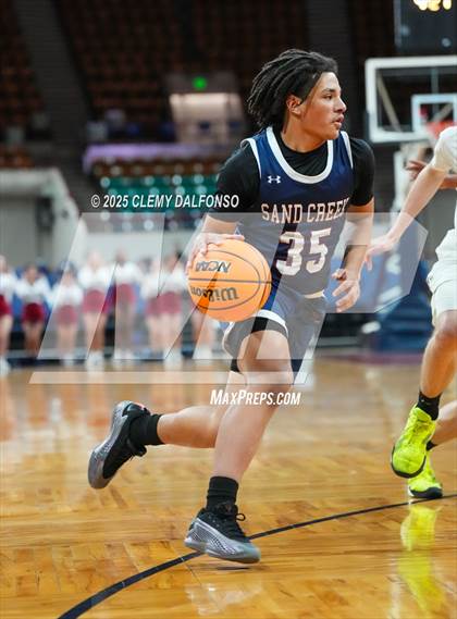 Thumbnail 1 in Sand Creek vs Green Mountain (CHSAA 5A Great 8) photogallery.
