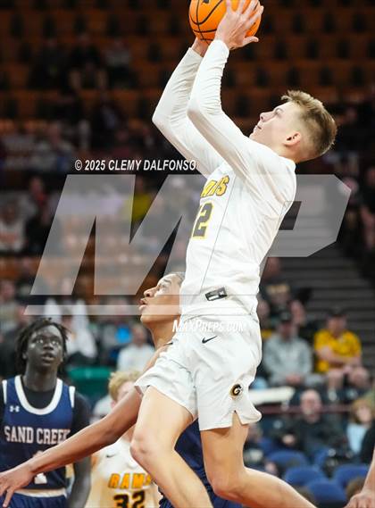 Thumbnail 1 in Sand Creek vs Green Mountain (CHSAA 5A Great 8) photogallery.