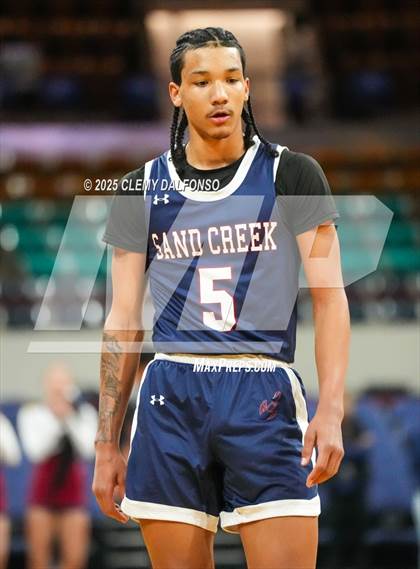 Thumbnail 3 in Sand Creek vs Green Mountain (CHSAA 5A Great 8) photogallery.