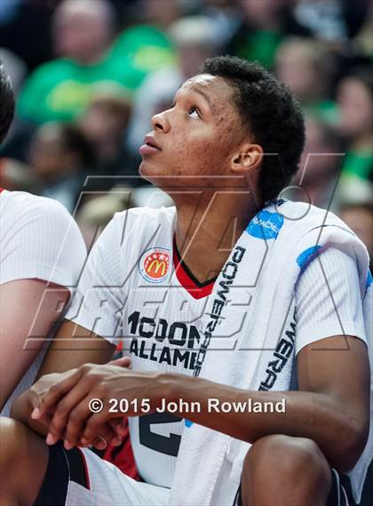 Thumbnail 1 in 2015 McDonald's All-American Boys Game photogallery.