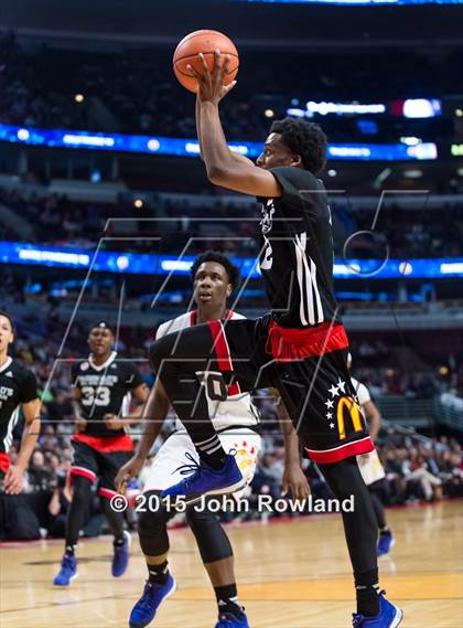 Thumbnail 3 in 2015 McDonald's All-American Boys Game photogallery.